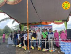 Polres Lampung Utara Luncurkan Gugus Tugas Polri Mendukung Ketahanan Pangan