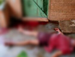 Wanita Sebatang Kara Tewas Bersimbah Darah Diteras