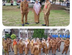 Latihan Persiapan Upacara HUT KORPRI ke-53 Kabupaten Lampung Utara Berlangsung Khidmat