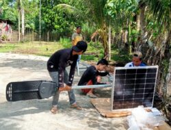 Disambut Baik Warga, Stakeholder Desa Pinang Jawa 1 (Satu) Meralisasikan 5 Titik Pengadaan Lampu Jalan Tahun 2024.
