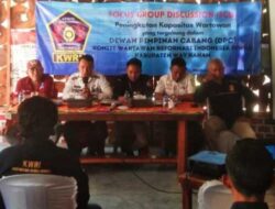 Buka FDG DPC KWRI Way Kanan, Kadis Kominfo : Ajak Jurnalis Bersinergi Dengan Pemda Beritakan Pembangunan Bumi Ramik Ragom