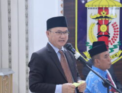 Sekda Saipul Lepasa Kafilah Kabupaten Way Kanan Ikuti MTQ Ke-51 Provinsi Lampung Tahun 2024