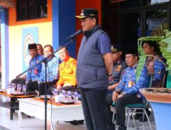 Apel Besar Siaga Bencana: Pj. Bupati Lampung Utara Pimpin Kesiapsiagaan di Kantor BPBD