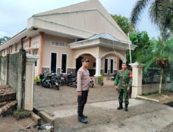 Polsek Baradatu Amankan Ibadah Doa Bersama Umat Kristiani di Gereja Bethel