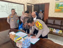Universitas Muhammadiyah Kotabumi Jalin MoU dan MoA Dengan Polres Lampung Utara
