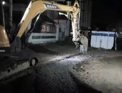 Dipantau BPAN LAI, Pengerjaan Proyek IPAL Siang – Malam