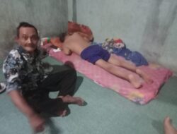 LUMPUH MENAHUN SRIYONO WARGA DESA KOTA NAPAL BUTUH PERHATIAN PEMERINTAH