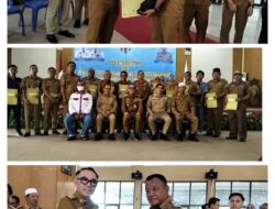 H Raden Adipati Surya Izin Undur Pamit Sebagai Bupati Waykanan Kepada Ratusan Kepala Kampung dalam Rapat Kordinasi Kepala Kampung Se -kabupaten Waykanan