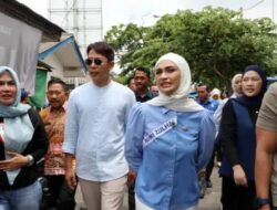 Wakil Ketua Komisi XII DPR RI, Putri Zulkifli Hasan,  Meninjau Ketersediaan Gas LPG 3 kg di Pasar Inpres Kalianda