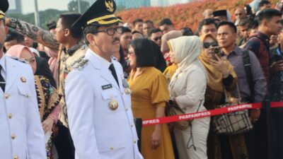 Presiden Prabowo Lantik Dr. Ir. H. Hamartoni Ahadis, M.Si., dan Romli, S.Kom., M.M. Sebagai Bupati Dan Wakil Bupati Lampung Utara Terpilih Periode 2025-2030 Di Istana Negara