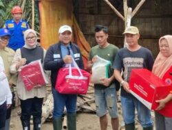 Wabup Lampung Selatan, Meninjau Lokasi Terdampak Banjir di Kecamatan Katibung