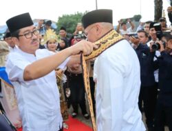 BUPATI LAMPUNG UTARA TERIMA KUNJUNGAN GUBERNUR LAMPUNG DALAM SAFARI RAMADHAN
