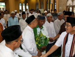 Safari Ramadan Bupati Lampung Utara di Masjid Istiqomah, Desa Sawojajar