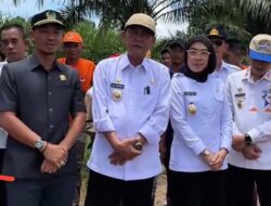 Bupati dan Wakil Bupati Way Kanan Kunjungi Lokasi Banjir 