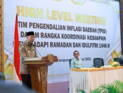 Gubernur Rahmat Mirzani Djausal Dorong Sinergi Jaga Stabilitas Ekonomi di Provinsi Lampung