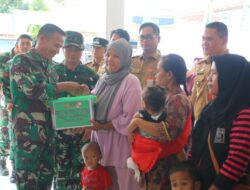 Bupati Lampung Utara Dr. Ir. H. Hamartoni Ahadis, M.Si. didampingi Forkopimda Kabupaten Lampung Utara menghadiri Pengawasan dan Evaluasi ( Wasev ) TMMD ke-123 Tahun Anggaran 2025 di Desa Subik Kecamatan Abung Tengah