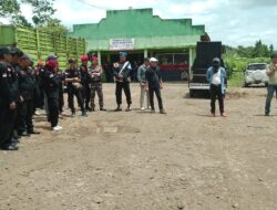 Ratusan Elemen masyarakat di Lampura gelar Aksi Putar Balik Mobil Batu Bara