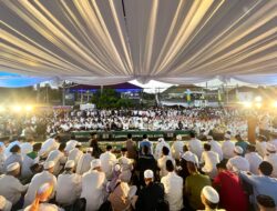 Ribuan Warga Lampung Padati “Lampung Bersholawat” Peringatan Nuzulul Quran dan HUT ke-61 Provinsi Lampung