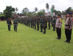 Penutupan TMMD ke 123 Kodim 0412/LU di Desa Subik oleh Kasiter Kasrem 043/Gatam