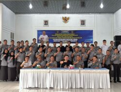 INSPEKTUR WILAYAH IV ITJEN KEMENIMIPAS RI PASTIKAN KESIAPAN PENGAMANAN IDUL FITRI 1446 H DI LAPAS KOTABUMI