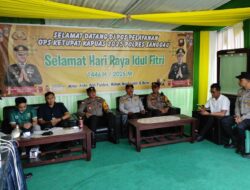 Kapolres Sanggau Tinjau Pos Pelayanan Ops Ketupat Kapuas 2025, Pastikan Kesiapan Pengamanan Jelang Lebaran