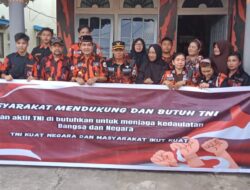 Pemuda Pancasila Dan Sejumlah Elemen Masyarakat Dukung UU TNI