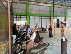Amankan Libur Lebaran 2025, Satlantas Polres Way Kanan Patroli Objek Wisata di Baradatu