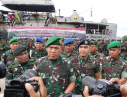 Kasdam XII/Tpr Pimpin Upacara Pemberangkatan Satgas Yonif 644/Wls Latihan Pratugas di Batujajar