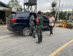 KODIM 1204/SGU Kembali Melaksanakan Sweeping di Jalur Perbatasan