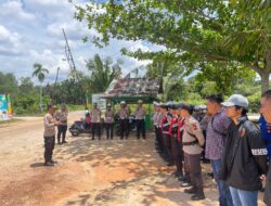 Personil Polres Dumai Laksanakan Pengamanan di Berbagai Objek Wisata Pantai Wilayah Dumai