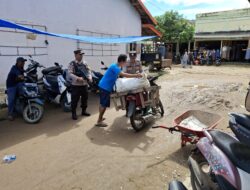 Cegah Premanisme, Polsek Buay Bahuga Gelar Patroli di Pasar Bumi Harjo