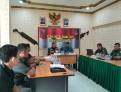 Tim Verifikasi Kodam XII/Tpr Laksanakan Pemeriksaan di Rumkit Kartika Husada dan Deninteldam XII/Tpr