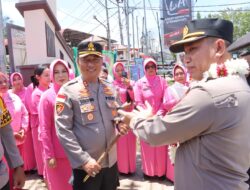 Penuh Haru, Kapolres Lama AKBP Suparno Pamit dari Polres Sanggau