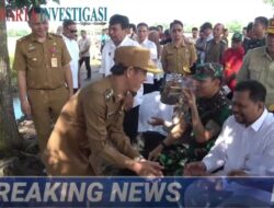 Wakil Bupati Lampung Utara Hadiri Panen Raya Serentak Bersama Gubernur Lampung