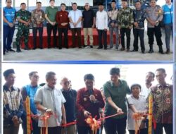 Bupati Lampung Utara Dr. Ir. Hamartoni Ahadis M.Si., Hadiri Syukuran Pabrik Tapioka Surya Intan di Desa Banjar Negeri Kec. Muara Sungkai