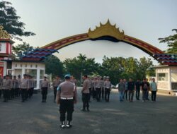 Tingkatkan Pengamanan, Polres Lampung Selatan Pastikan Aksi Buruh Berlangsung Damai