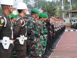 TNI-Polri di Sanggau Gelar Apel Gabungan, Pastikan Keamanan Peringatan May Day 2025