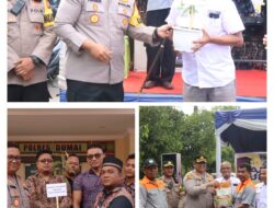 Peringati Hari Buruh Internasional (May Day) Kapolres Dumai Serahkan Secara Simbolis Bibit Pohon Kepada Pengurus SBSI ’92 Kota Dumai