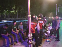 Polres Dumai Jaga Kamtibmas Gelar Patroli Tim Raga Dan Blue LIght