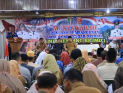 Parosil Komitmen Sinkronisasikan Program Pusat, Provinsi, dan Daerah dalam Musrenbang RPJMD Lambar 2025-2029