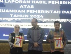 Plt. Bupati Way Kanan Terima Opini WTP Ke-15 Kali Secara Berturut-turut, Bukti Komitmen Tata Kelola Keuangan Pemkab Way Kanan