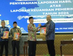 Pemkab Lambar Kembali Raih WTP Untuk Ke-15 Kalinya