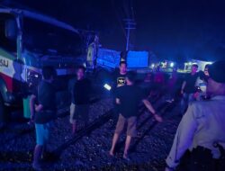 Jamin Rasa Aman Sopir Angkutan, Polisi Patroli Pantau Arus Lalulintas di Jalinsum Way Kanan