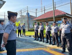 Pimpin Apel Pasca Libur Idul Adha,Kalapas Pastikan Kesiapsiagaan dan Kedisplinan Petugas