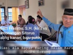 Mediasi Rasa Tipu-Tipu di PN Sorong: Bayar Dulu, Bukti Belakangan?