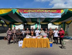 Ketua DPC Y-GANN Apresiasi Pemusnahan BB Oleh Kejari Way Kanan 