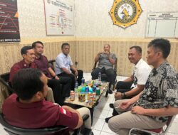 Koordinasi Bantuan Pengamanan KODIM 0412 dan Polres Lampung Utara di Lapas Kelas IIA Kotabumi