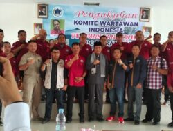 Pengurus Komite Wartawan Indonesia (KWIP) DPC Kabupaten Merangin Resmi di Kukuhkan