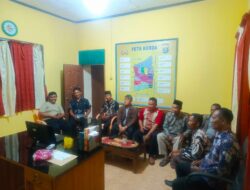 Meriahkan Hari Bhayangkara ke 79, Polisi Bareng Masyarakat Saksikan Pagelaran Wayang Kulit di Way Kanan