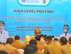 Lampung Menuju Ekosistem Digital Terpadu, TP2DD Gelar High Level Meeting 2025